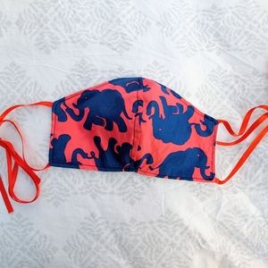 Lilly Pulitzer Mask handmade
